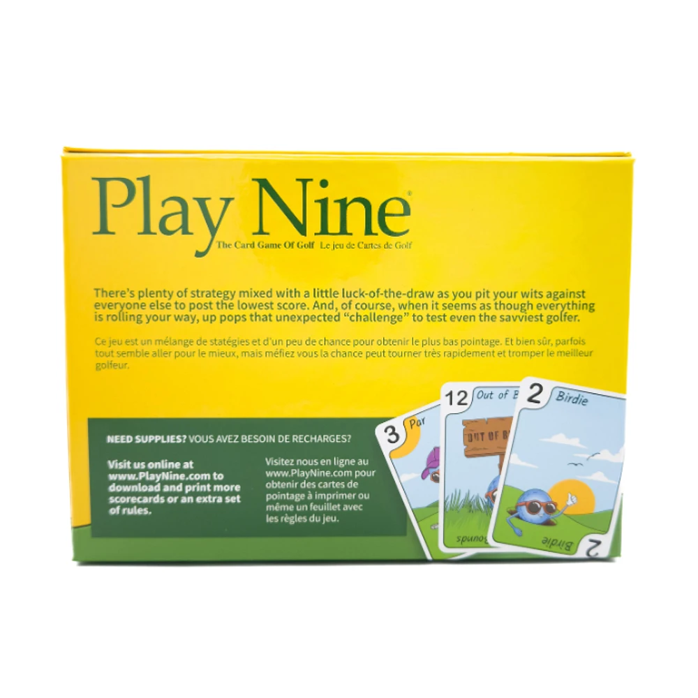 Play Nine the Card Game of Golf