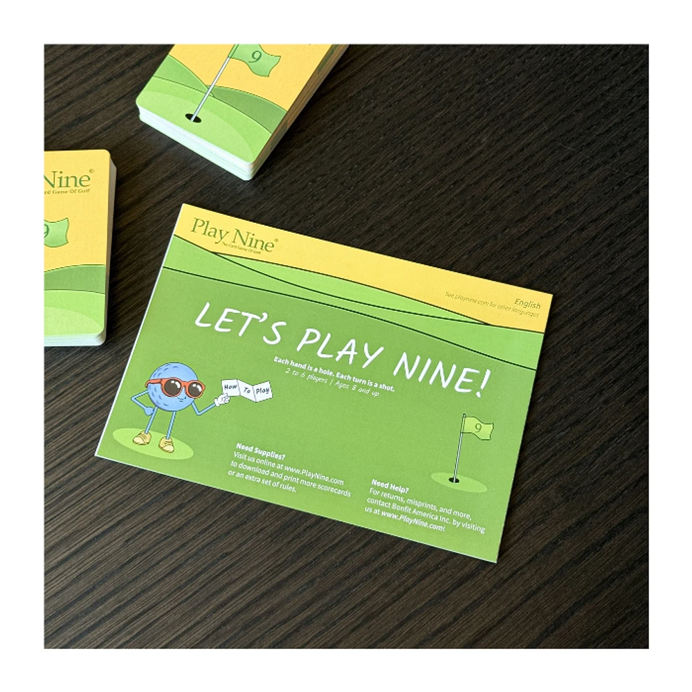 Play Nine the Card Game of Golf