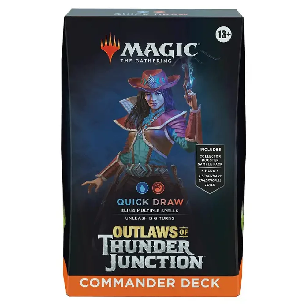 Magic The Gathering TCG Outlaws of Thunder Commander Deck Full Set