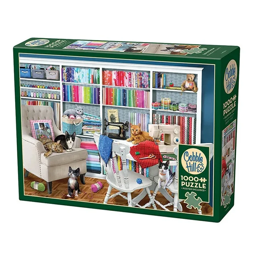 Cobble Hill 1000 Piece Puzzle – Sewing Room