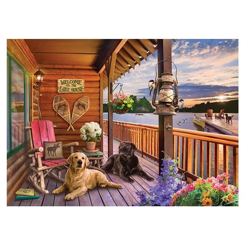 Cobble Hill 1000 Piece Puzzle – Welcome to the Lake House