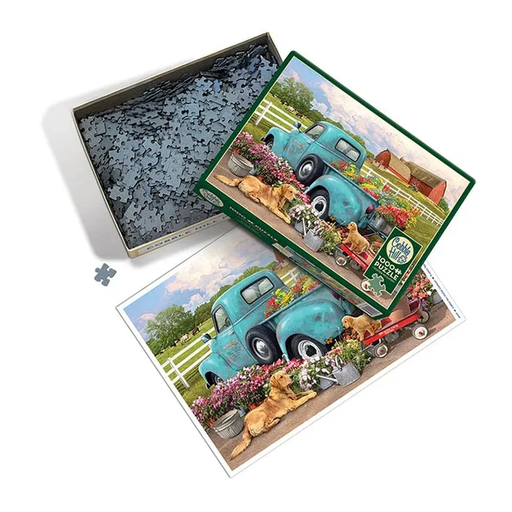 Cobble Hill 1000 Piece Puzzle – Flower Truck