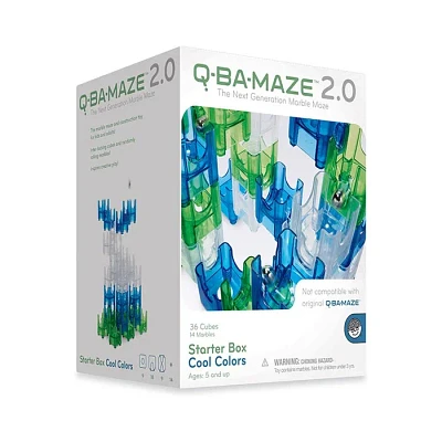 Mindware Q-BA-MAZE 2.0 Starter Box: Cool Colors