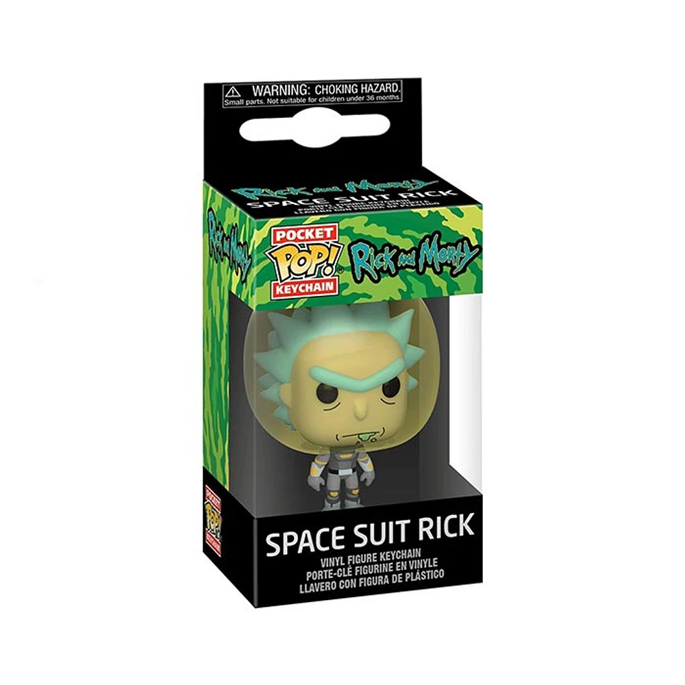 Funko Pop! Keychain Rick & Morty Space Suit Rick