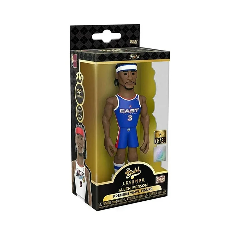 Funko Gold 5 Inch NBA LG 76ERS Allen Iverson Chase Edition