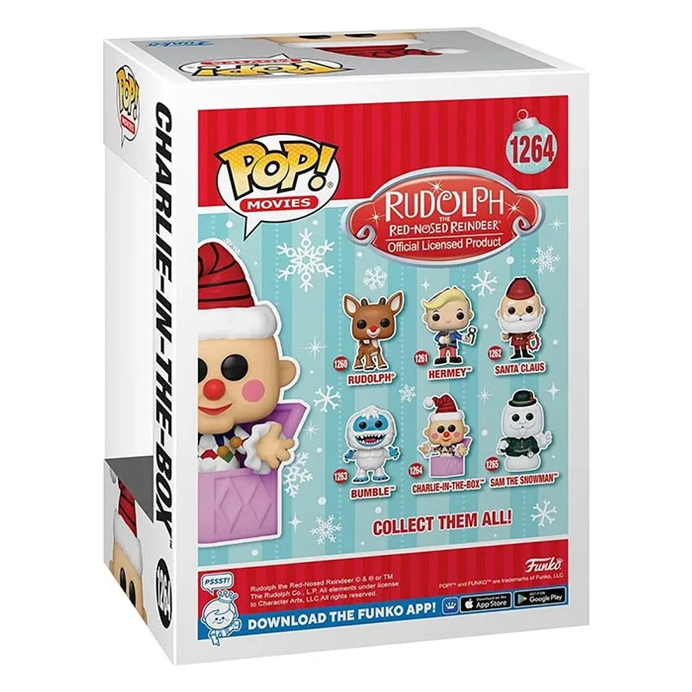 Funko Pop! Movies Rudolph The Red Nosed Reindeer Charlie in The Box