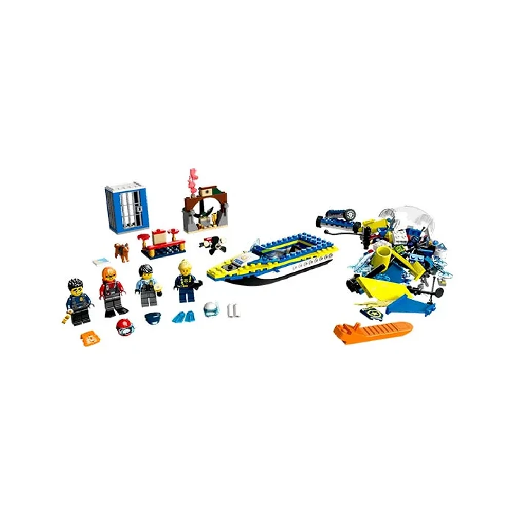 LEGO City Water Police Detective Missions 278 Pieces