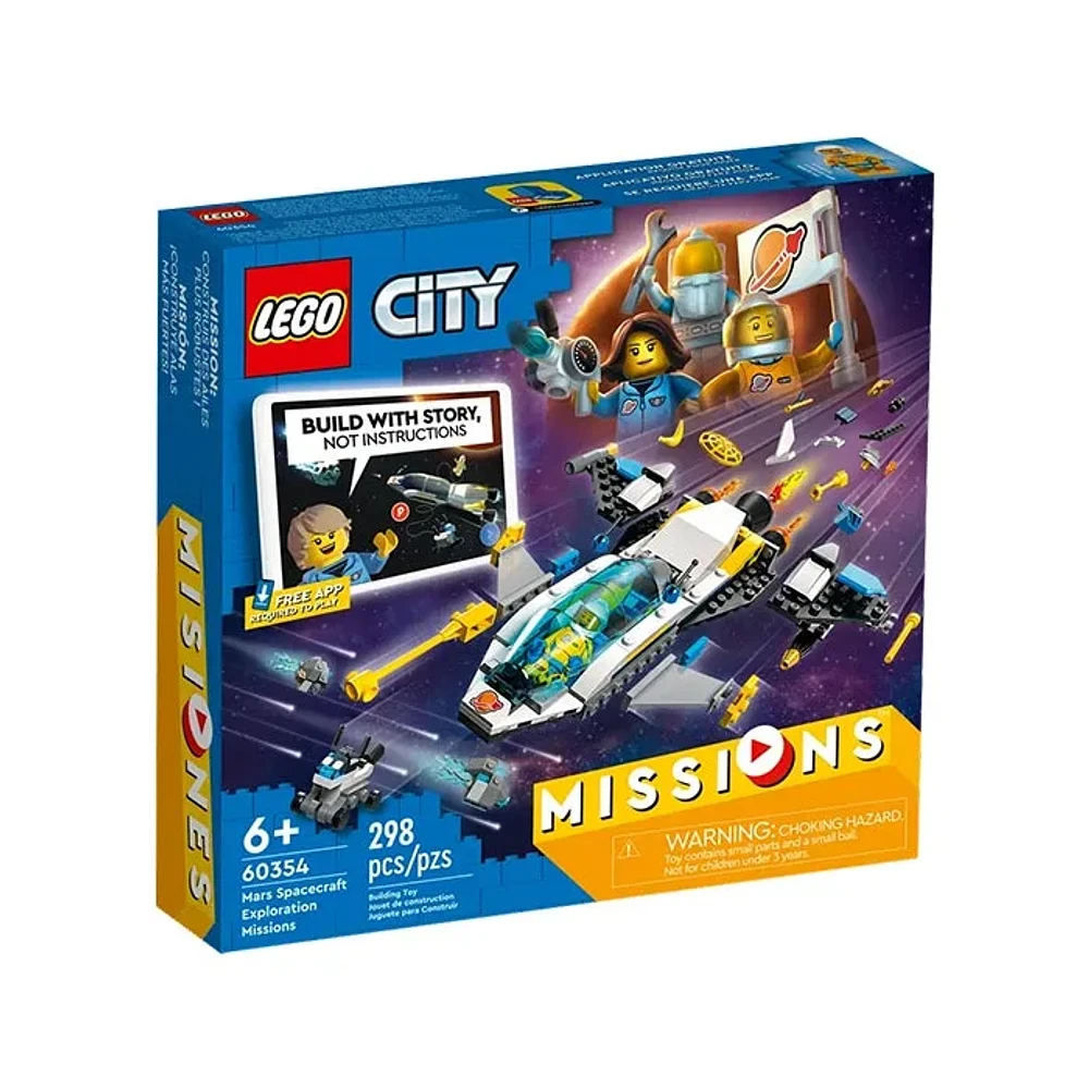 LEGO City Mars Spacecraft Exploration Missions – 298 Pieces