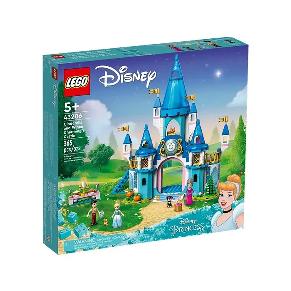 LEGO Disney Cinderella and Prince Charming’s Castle 365 Pieces