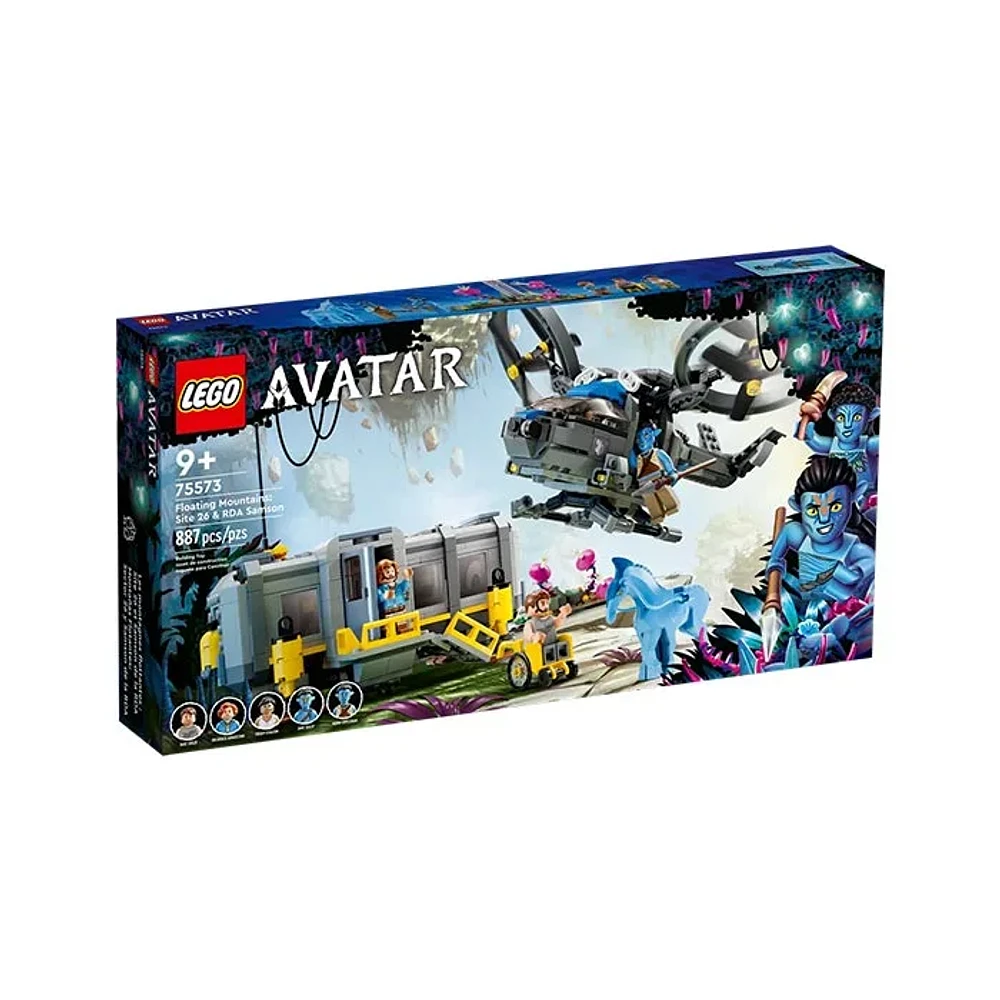 LEGO Avatar Floating Mountains Site 26 & RDA Samson – 887 Pieces