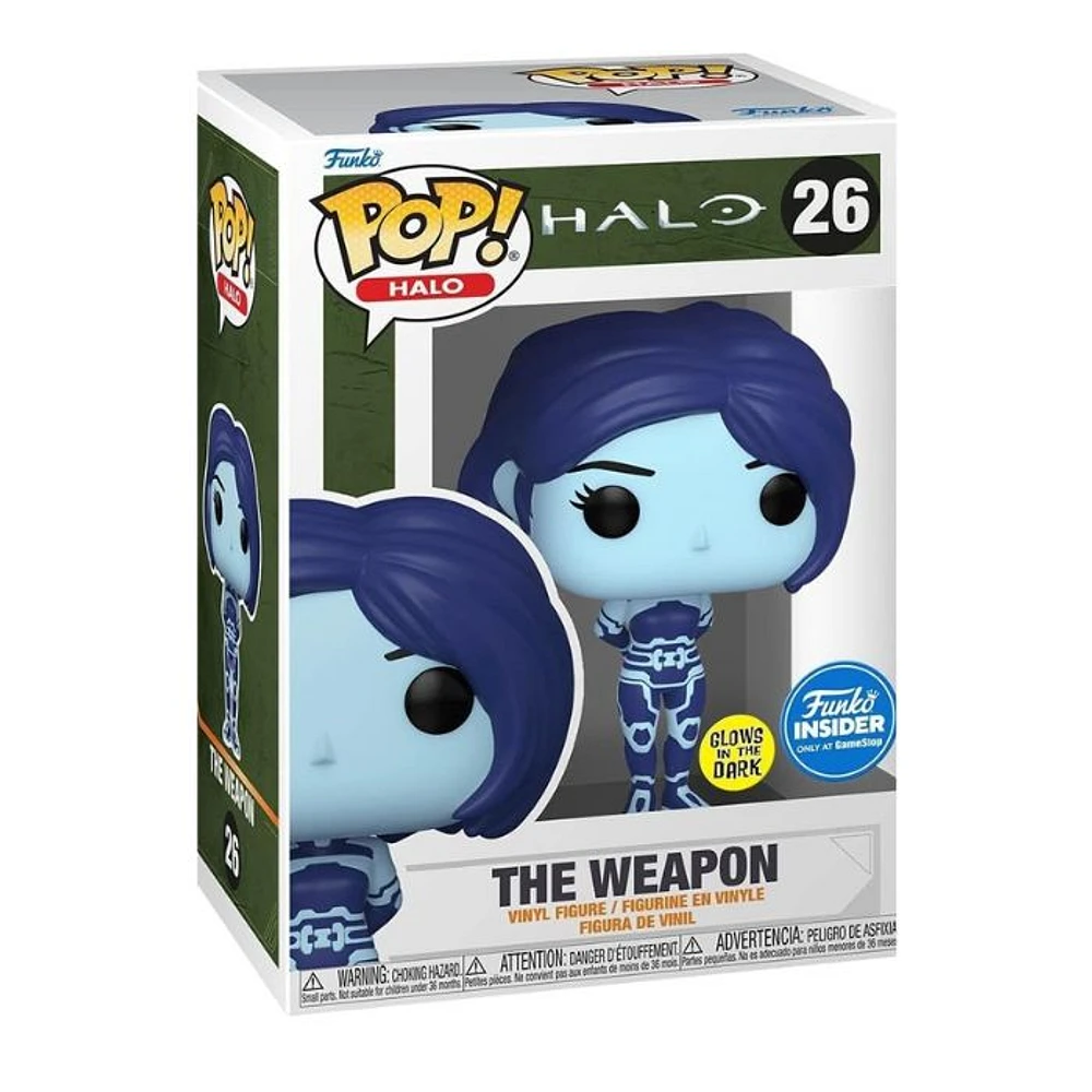 Funko Pop! Halo Infinite The Weapon Glow in The Dark Exclusive