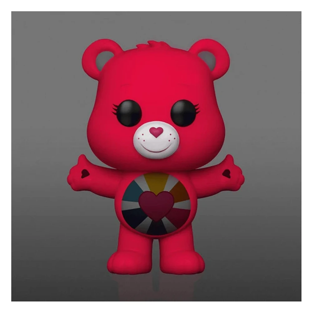 Funko Pop! Care Bear 40th Anniversary Hopeful Heart Bear Glow Chase Edition