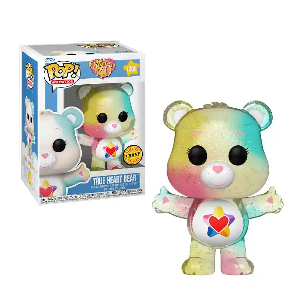 Funko Pop! Care Bear 40th Anniversary True Heart Bear Chase Edition