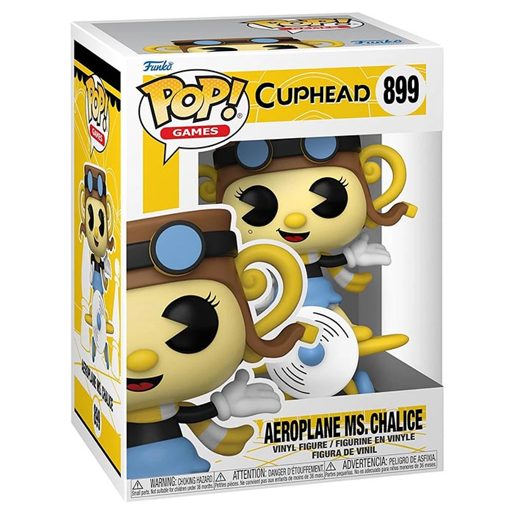 Funko Pop! Games Cuphead Aeroplane Ms. Chalice