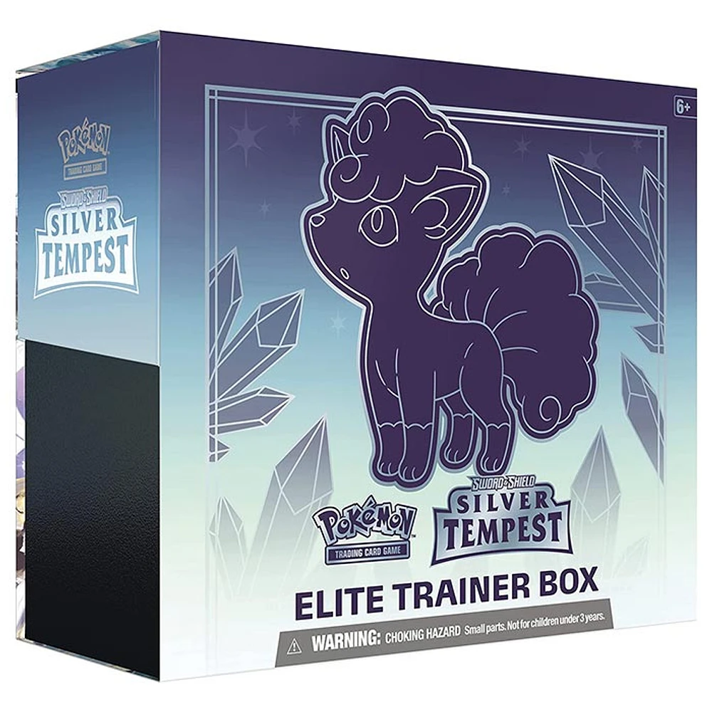 Pokemon TCG Sword and Shield Silver Tempest Elite Trainer Box