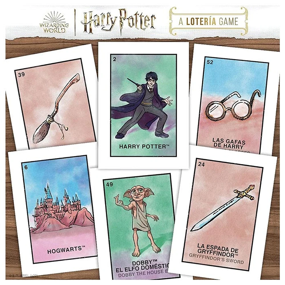 Harry Potter Loteria Game