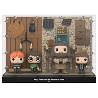 Funko Pop! Moment Deluxe Hagrid’s Hut Harry Potter with Ron Hagrid and Hermione