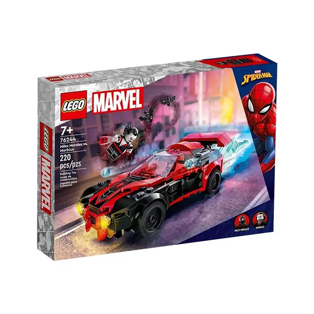 LEGO Marvel Spider-Man Miles Morales vs. Morbius – 220 Pieces