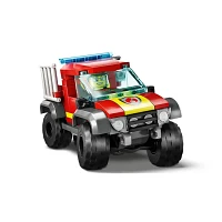 LEGO City 4×4 Fire Engine Rescue Truck – 97 Pieces