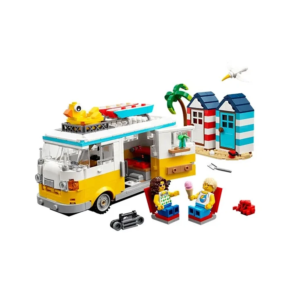 LEGO Creator 3 in 1 Beach Camper Van – 556 Pieces