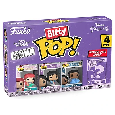 Funko Pop! Bitty Pop! Disney Princess mini Collectibles (Styles May Vary)