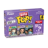 Funko Bitty Pop! Disney Princess Mini Collectible Toys 4 Pack Peasant Belle & Pocahontas & Jasmine