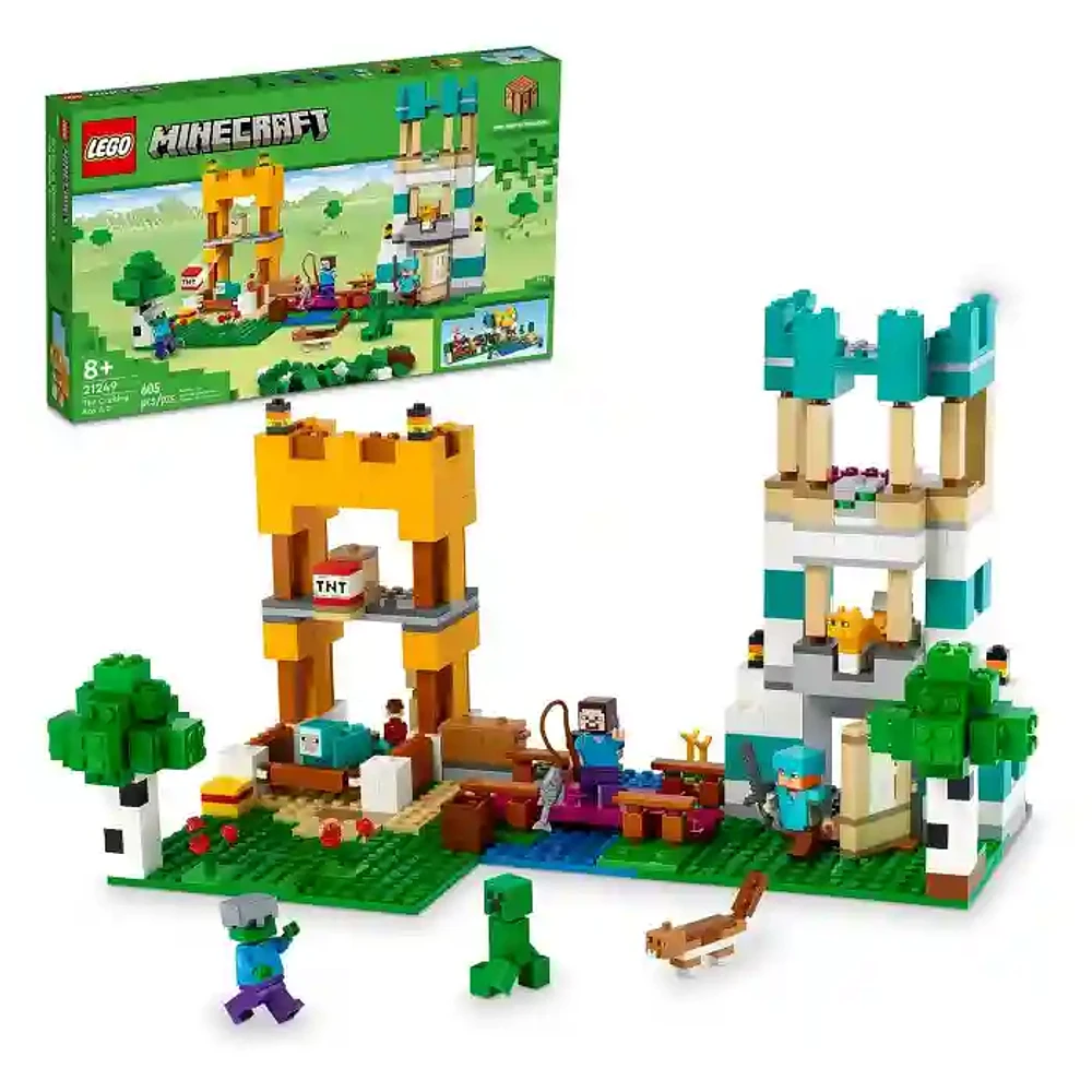 LEGO Minecraft The Crafting Box 4.0 605 PCS 8+