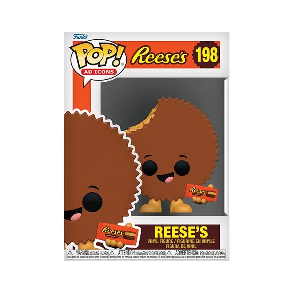 Funko Pop! Reese’s Ad Icons Peanut Butter Cups Hershey Candy