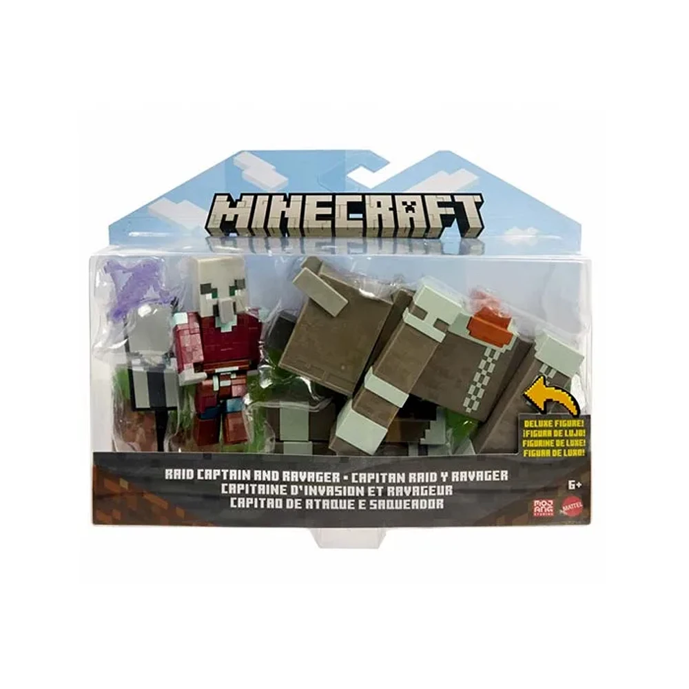 Minecraft Toys, 2-Pack Of Action Figures – Assorted