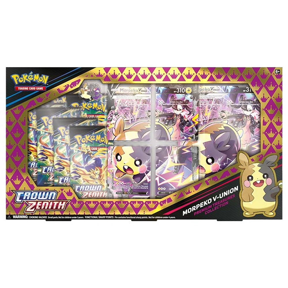 Pokemon TCG: Crown Zenith Morpeko V-Union Premium Treasures Collection