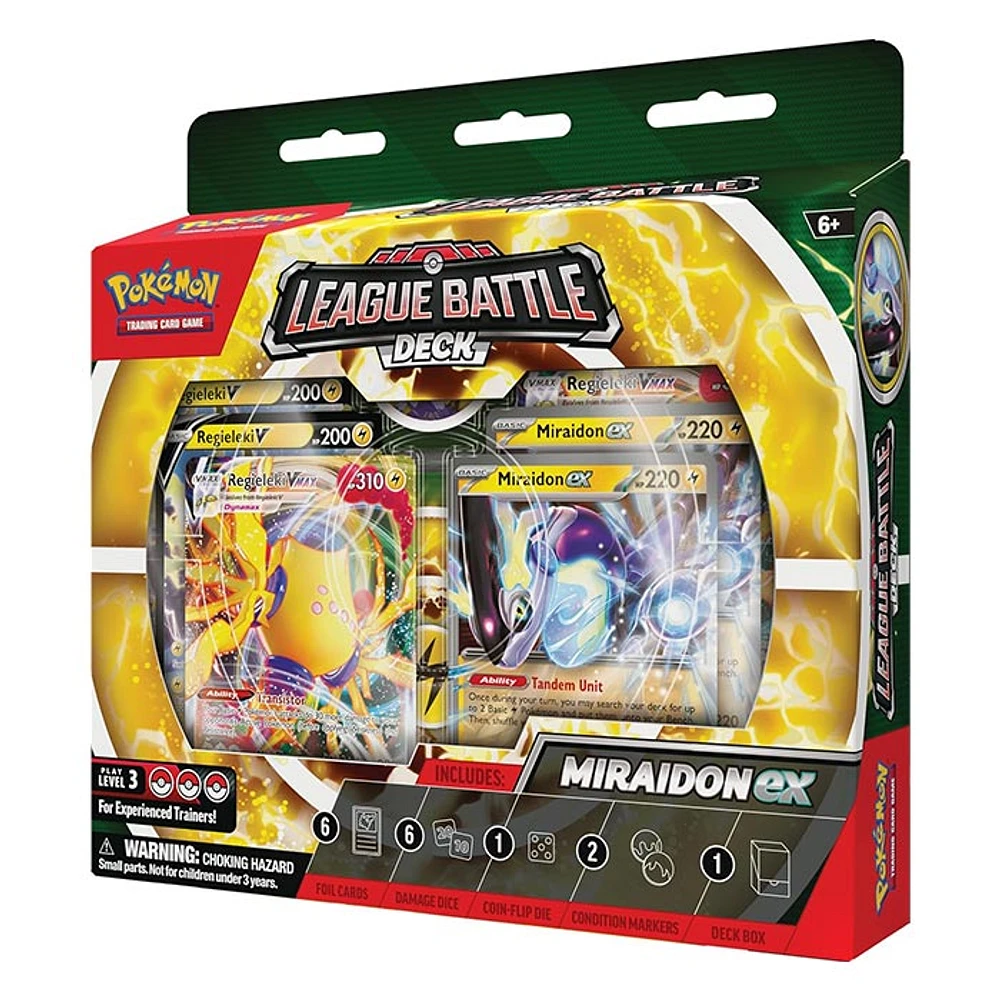 Pokemon TCG: Miraidon ex League Battle Deck