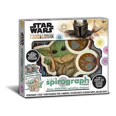 Spirograph Cycles 3-In-1 Drawing Tool Star Wars The Mandalorian