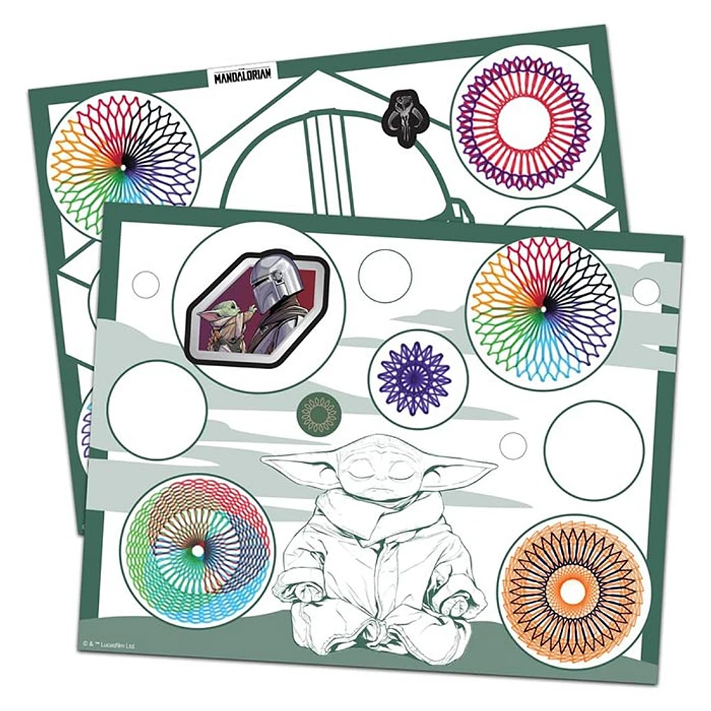 Spirograph Cycles 3-In-1 Drawing Tool Star Wars The Mandalorian