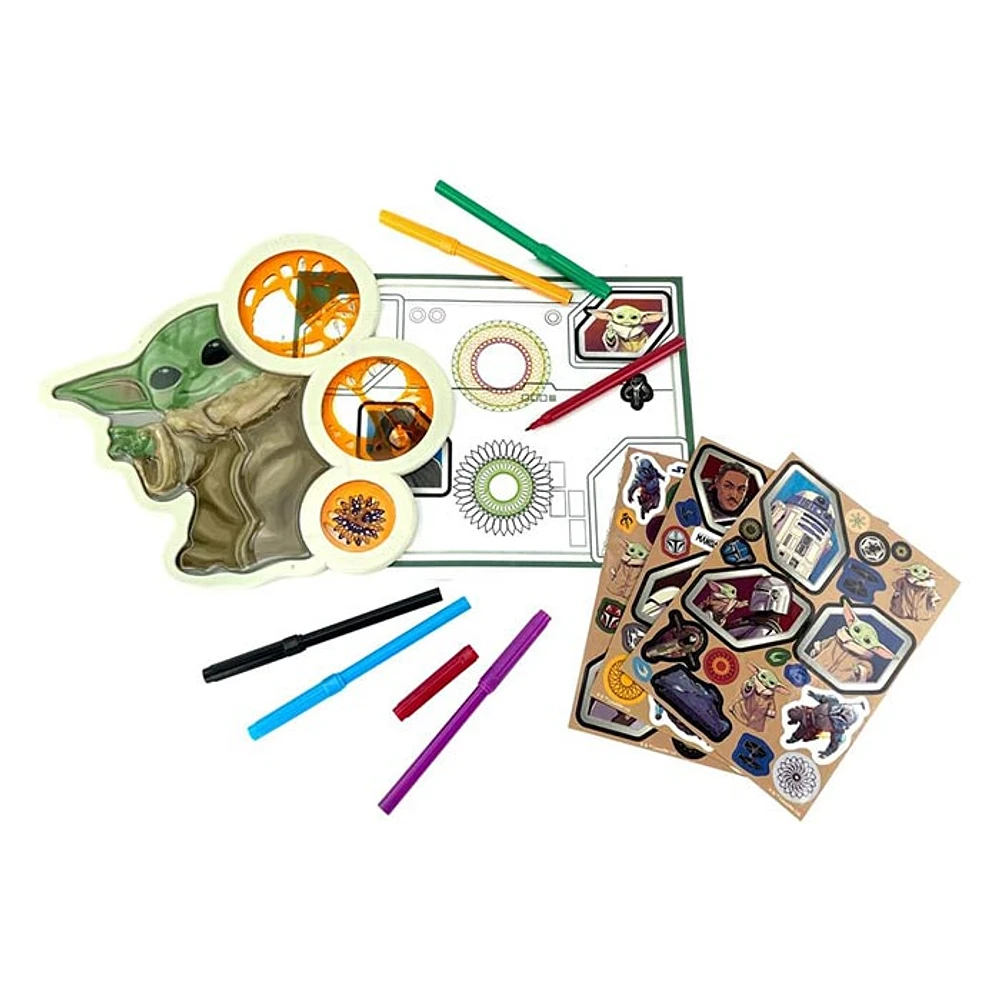 Spirograph Cycles 3-In-1 Drawing Tool Star Wars The Mandalorian