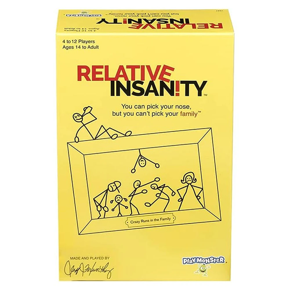 Playmonster Relative Insanity Mini Game