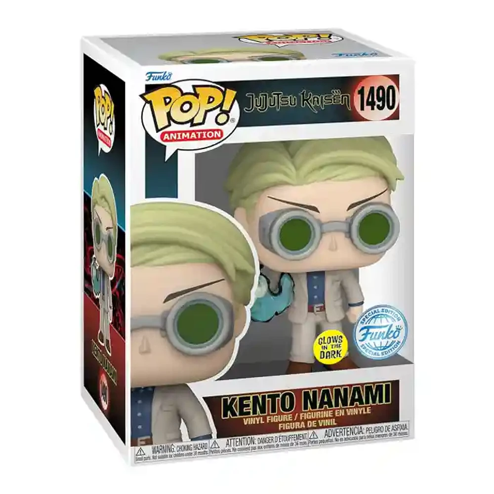 Funko Pop! Animation Jujutsu Kaisen Kento Nanami with Tie GITD Ex