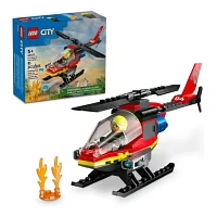 LEGO City Fire Rescue Helicopter 85 PCS 5+