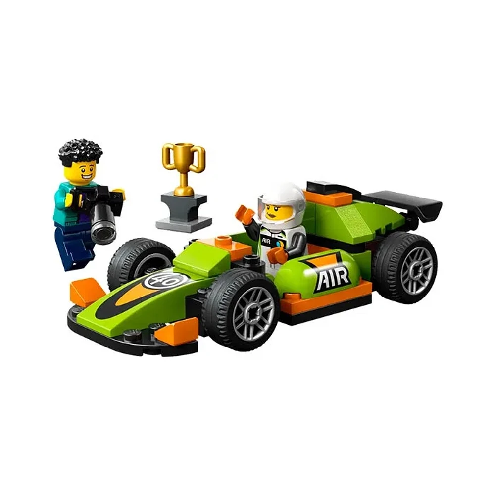 LEGO City Green Race Car Toy – 56 Pieces