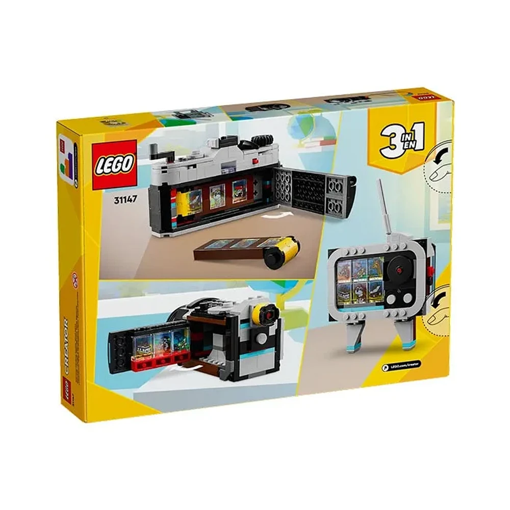 LEGO Creator 3 in 1 Retro Camera 261 Pieces