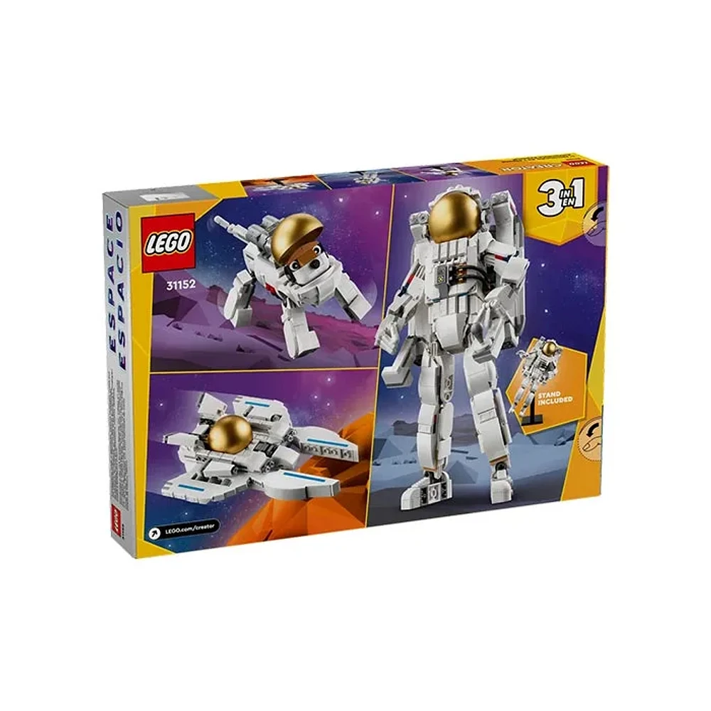 LEGO Creator 3 in 1 Space Astronaut Toy – 647 Pieces