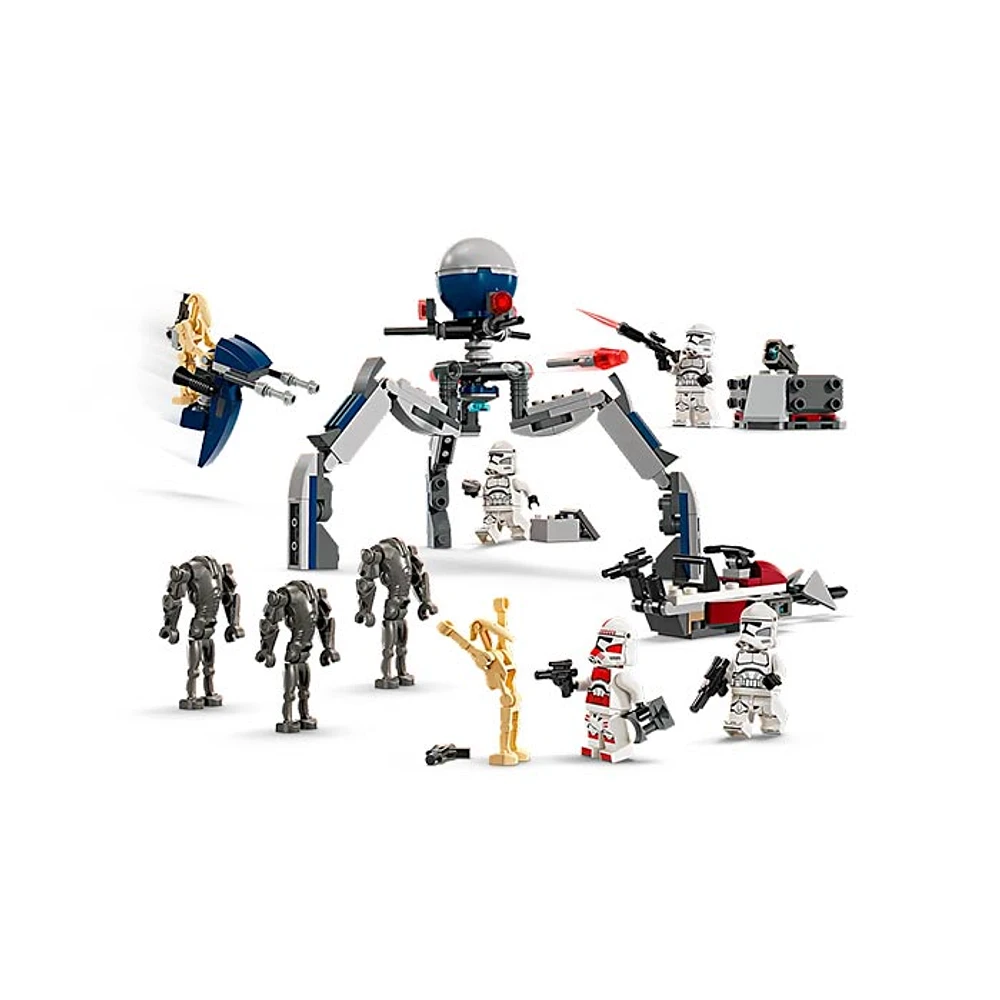 LEGO Star Wars Clone Trooper & Battle Droid Battle Pack – 215 Pieces