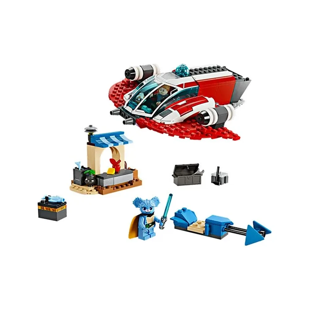 LEGO Star Wars: Young Jedi Adventures The Crimson Firehawk – 136 Pieces