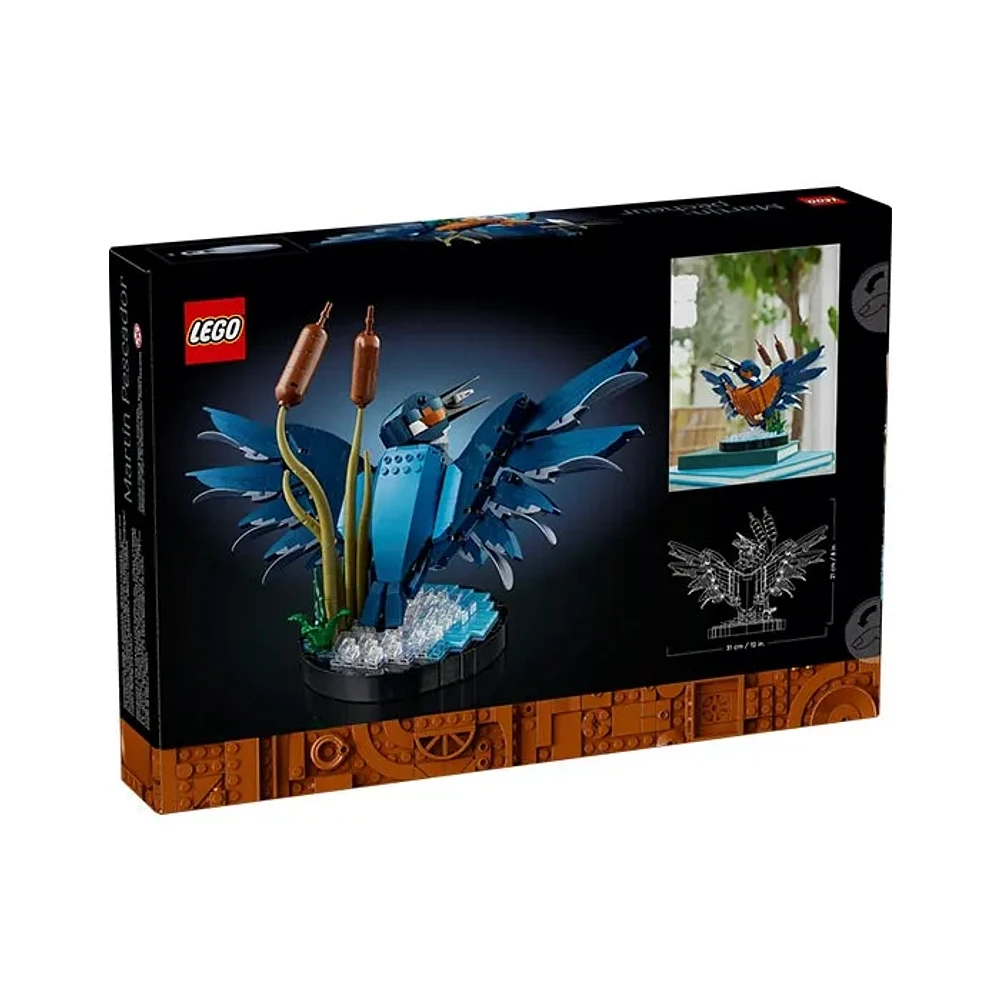 LEGO Icons Kingfisher Bird Model – 834 Pieces