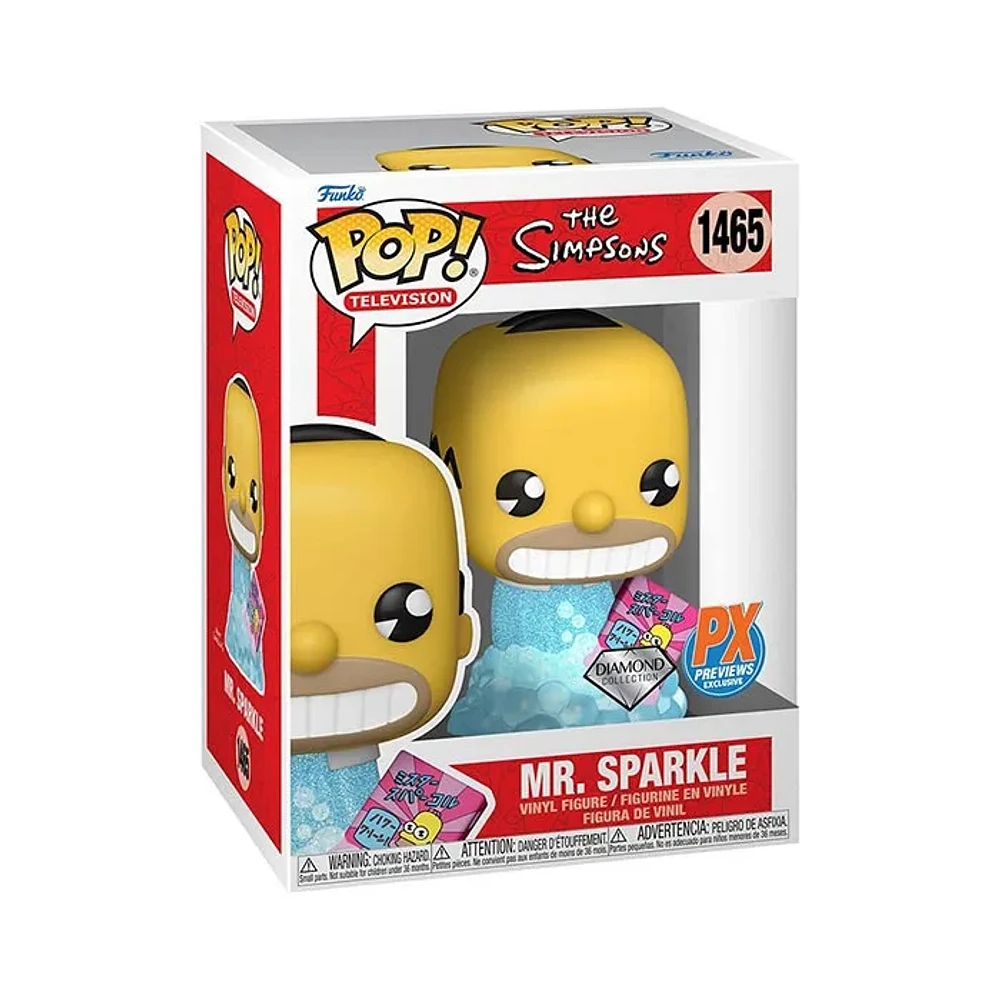 Funko Pop! The Simpsons Mr. Sparkle Diamond Glitter