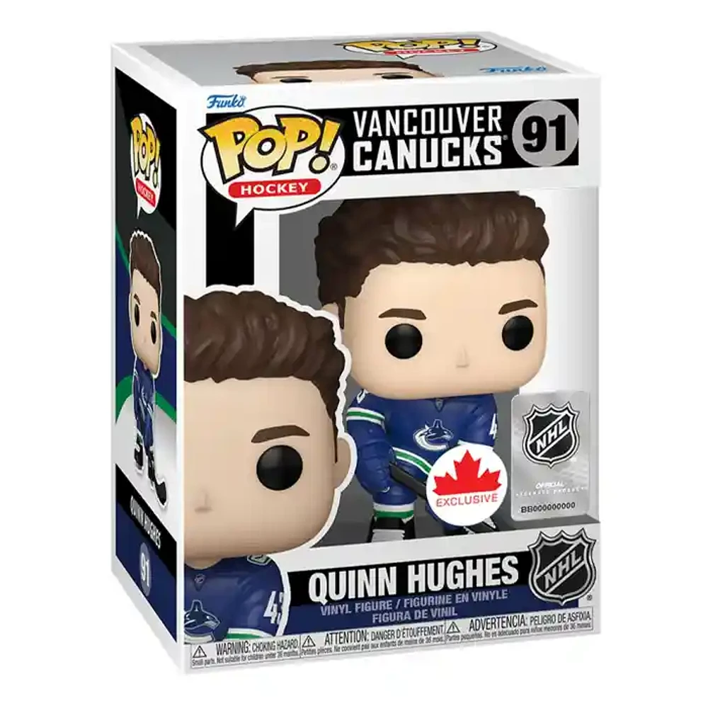 Funko Pop! Hockey NHL Vancouver Canucks Quinn Hughes