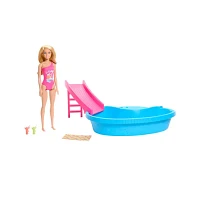 Barbie Doll and Pool Playset