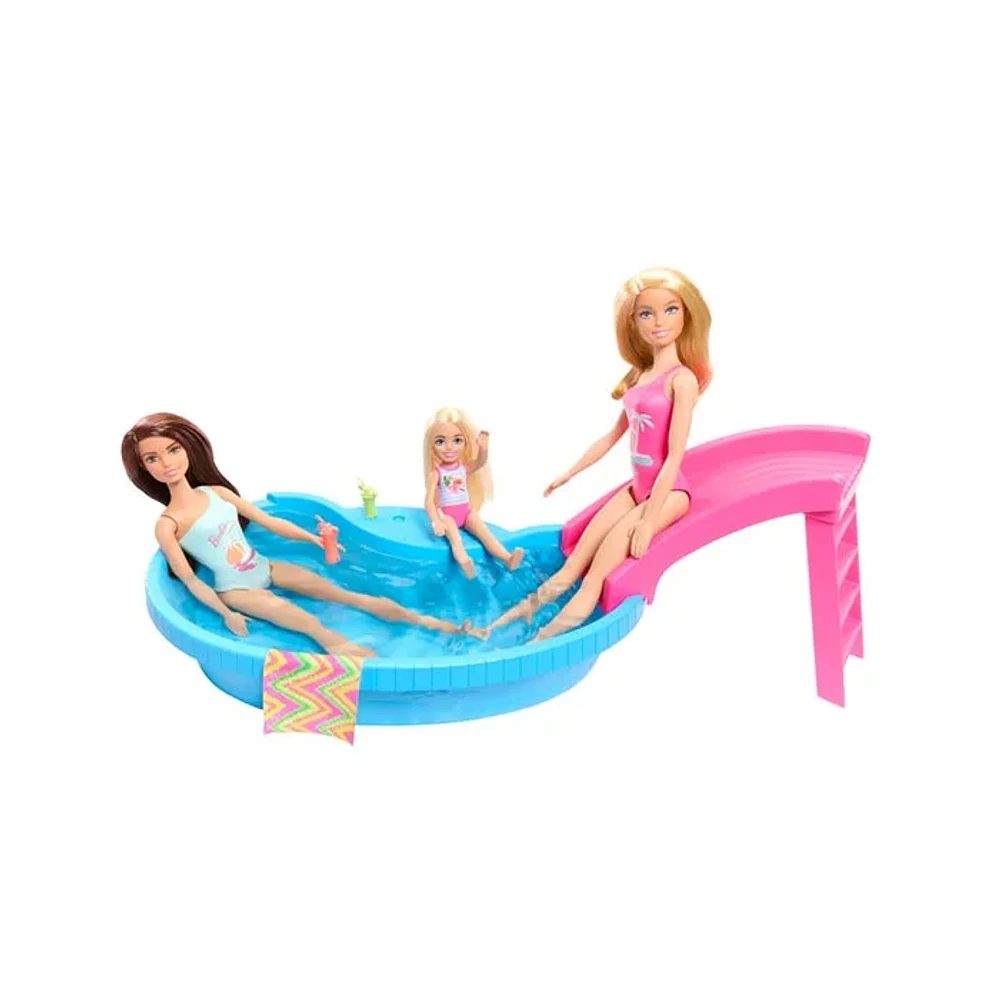 Barbie Doll and Pool Playset