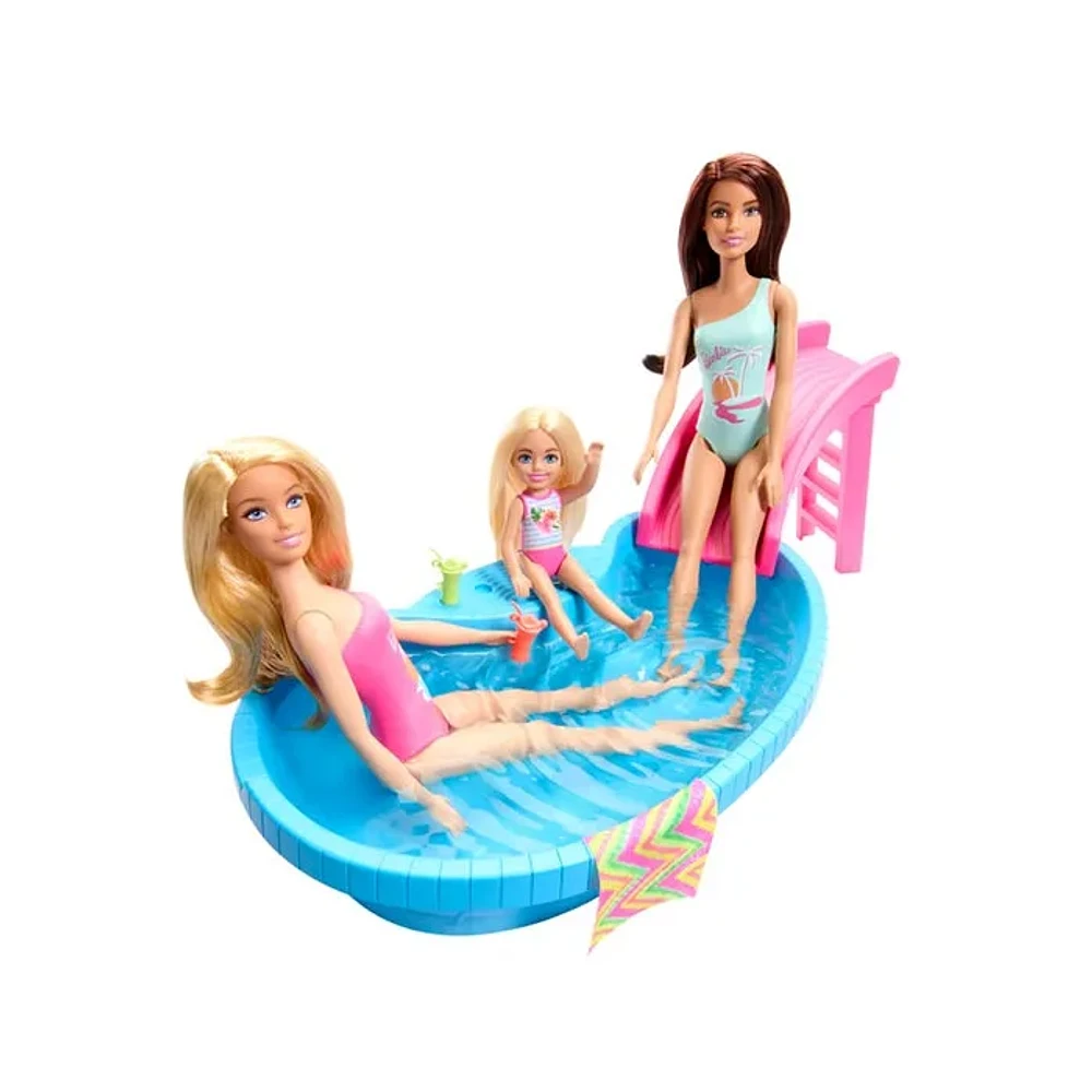 Barbie Doll and Pool Playset