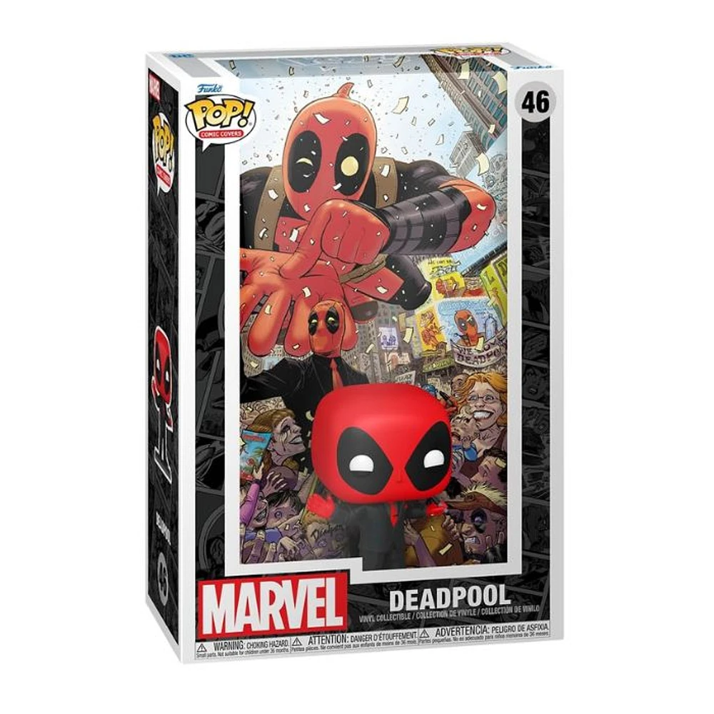 Funko Pop! Comic Cover Marvel Deadpool Deadpool in Black Suit