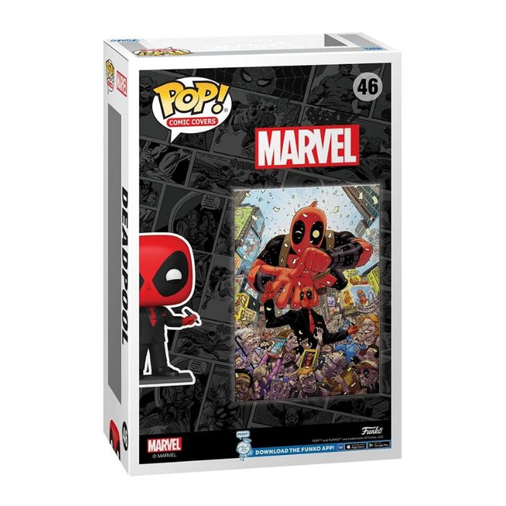 Funko Pop! Comic Cover Marvel Deadpool Deadpool in Black Suit